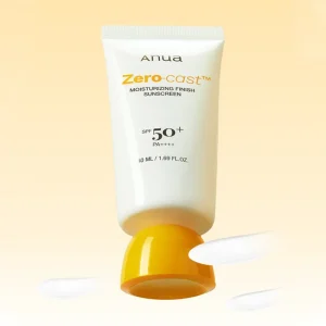 Anua Zero-Cast Moisturizing Finish Sunscreen SPF50+ PA++++ 50ML